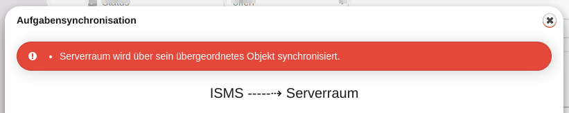 modul sync fehler systemobjekt