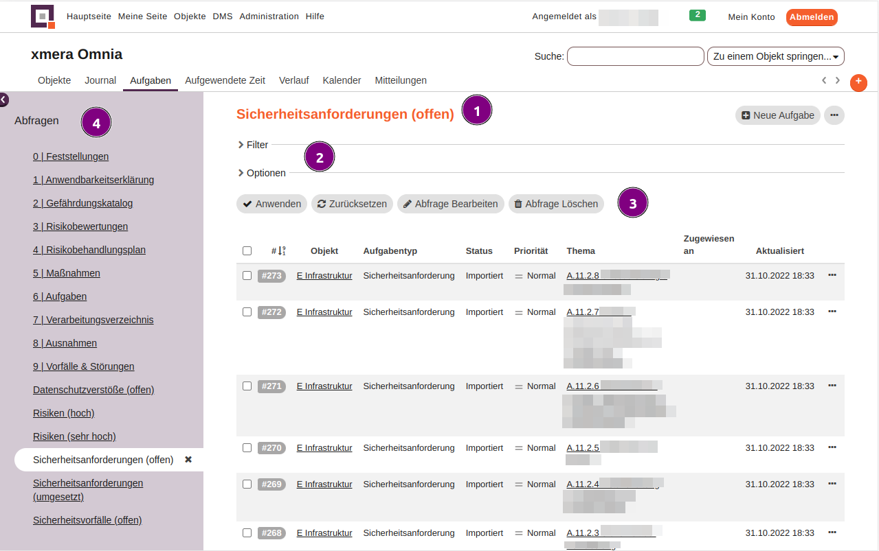 einfuehrung liste allgemein