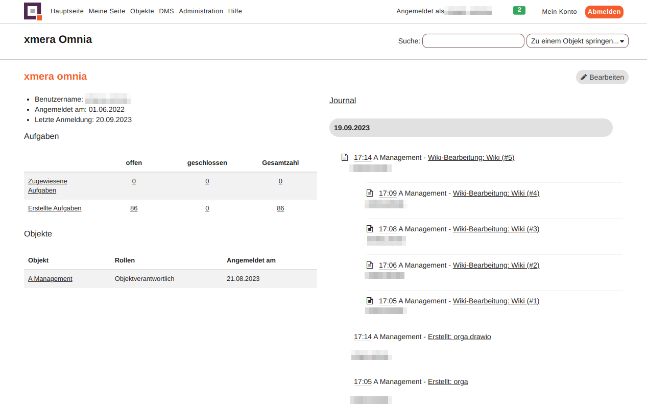 individuell nutzer profile