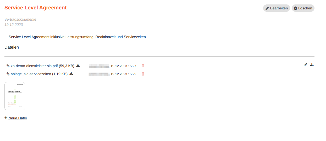 modul dokumente dokument