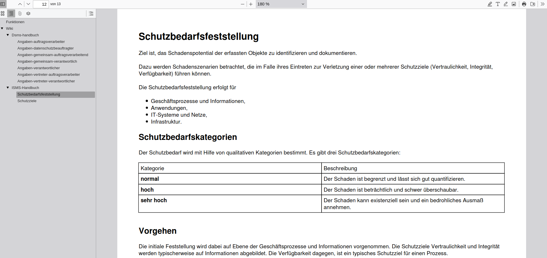 Wiki als PDF Export