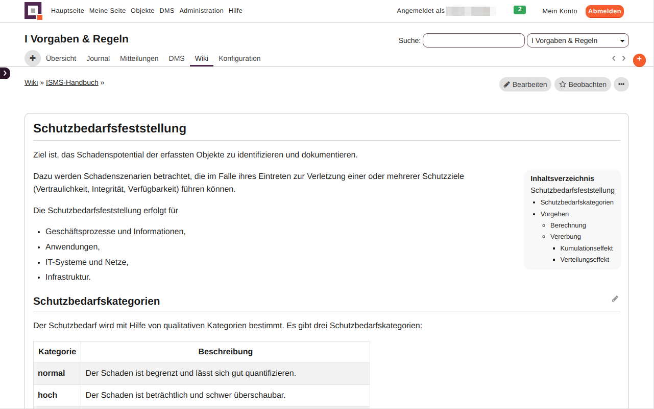 modul wiki startseite