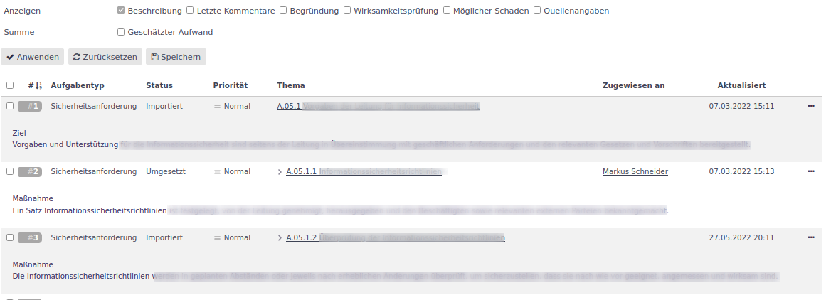 einfuehrung option anzeigen